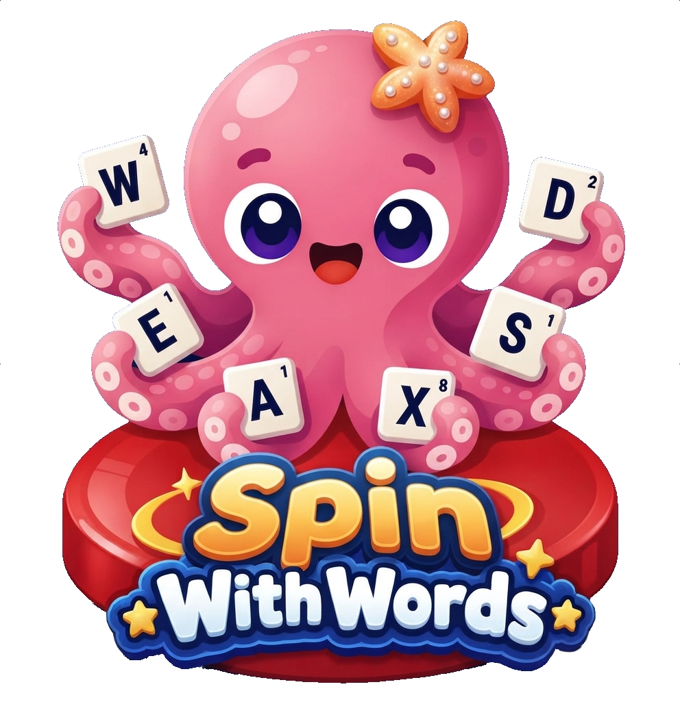 SPIN WITH WORDS artwork